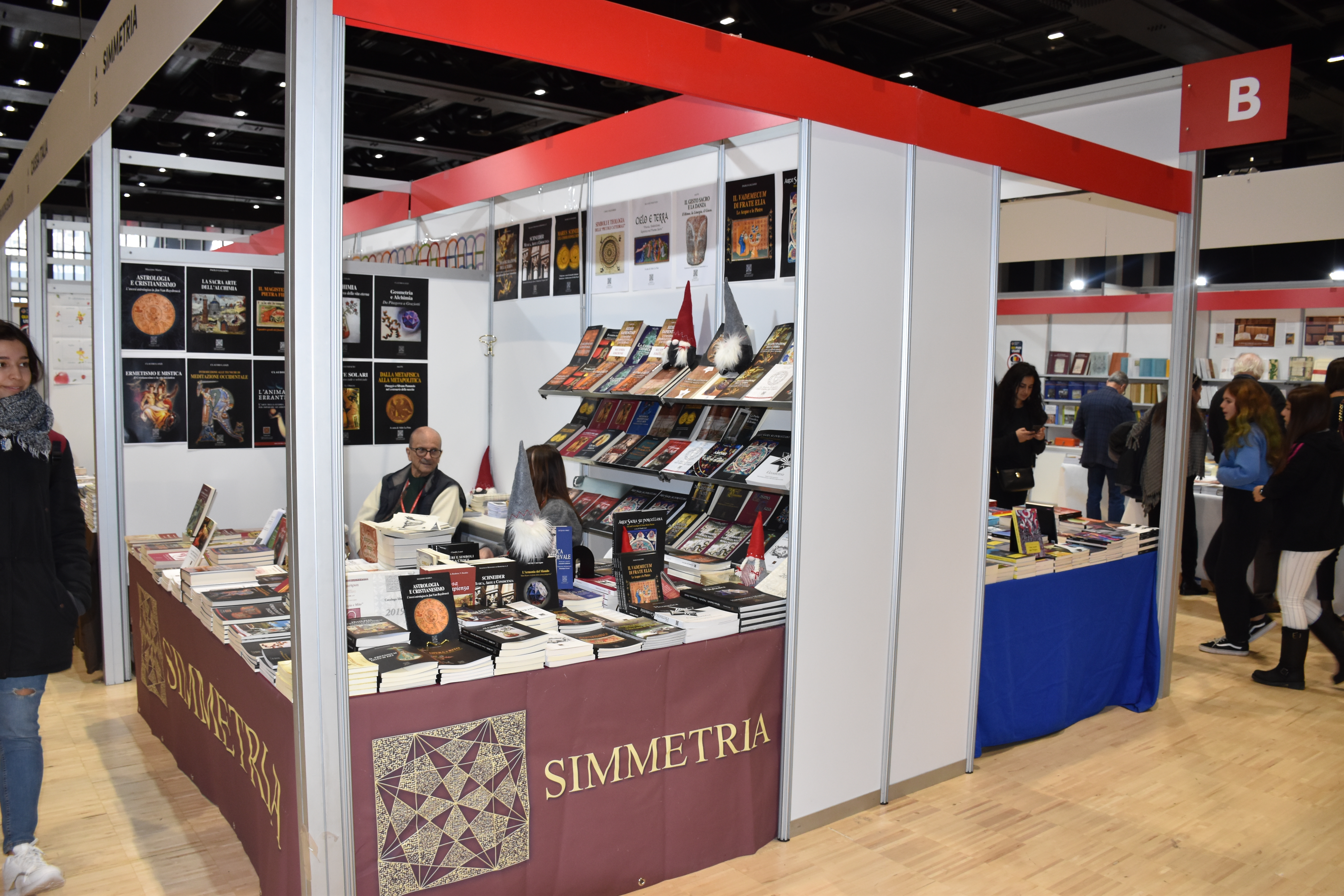 Uno stand di Più Libri Più Liberi - Roma, 5 dicembre 2019