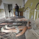 L'asilo del villaggio di Kopachi, anche questo è rimasto fermo ai giorni del disastro L'asilo del villaggio di Kopachi, anche questo è rimasto fermo ai giorni del disastro