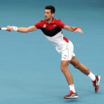 Novak Djokovic (Serbia) affronta Cristian Garin del Chile
