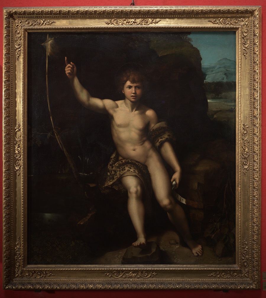 San Giovannino nel Deserto, Raffaello e Bottega, 1518 - 1519