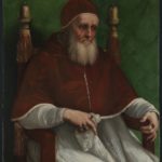 Ritratto di Papa Giulio II, dipinto, 1512 circa