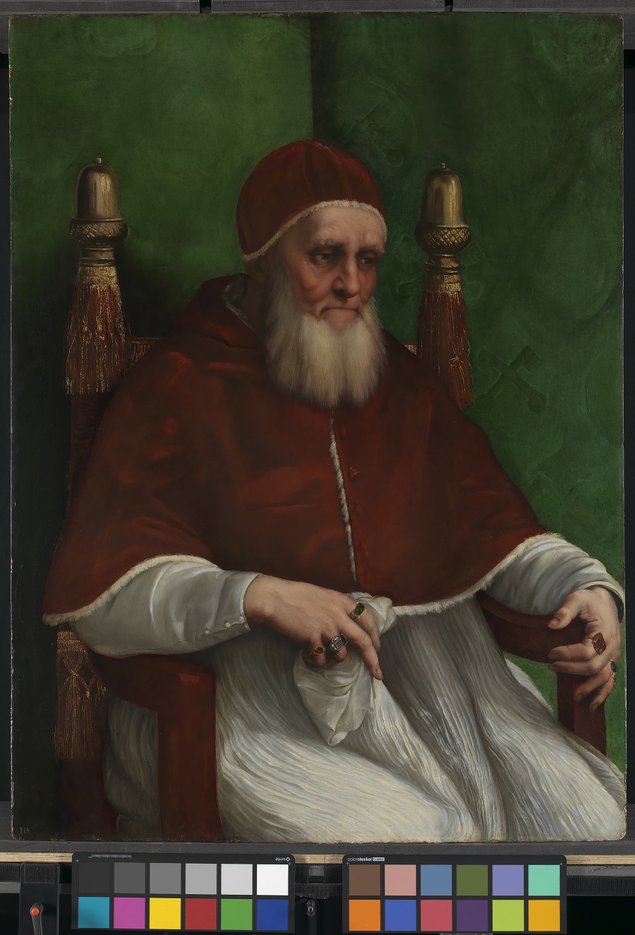 Ritratto di Papa Giulio II, dipinto, 1512 circa