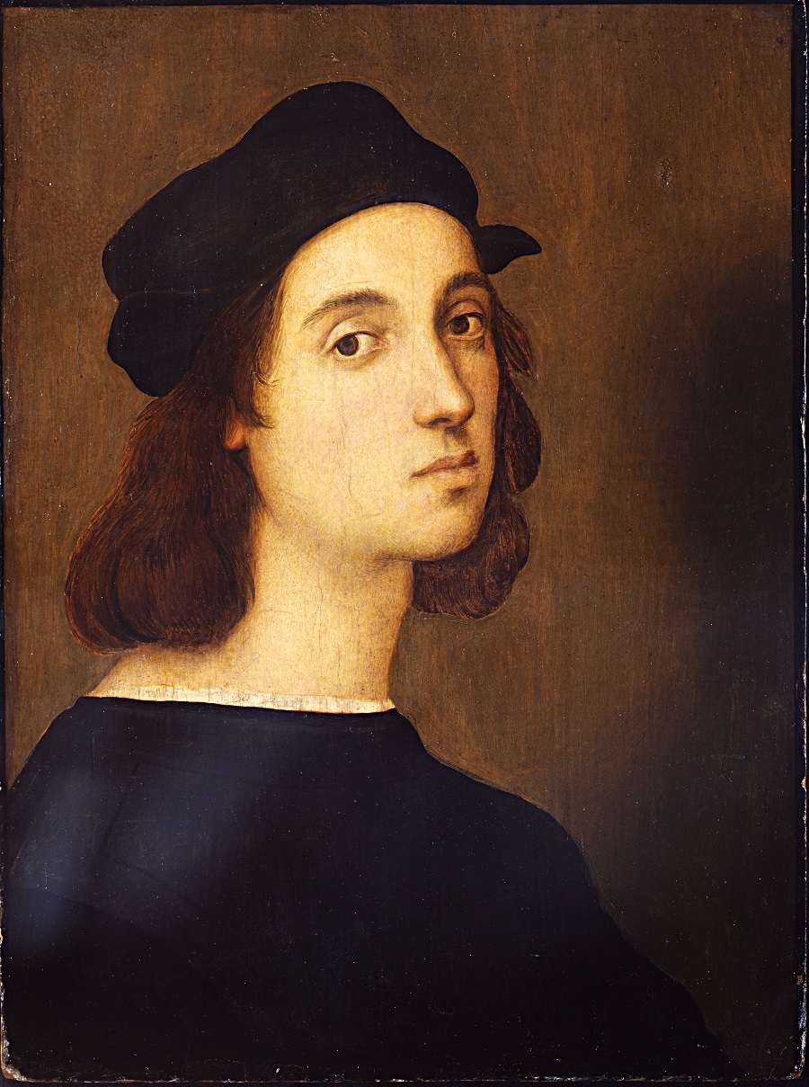Autoritratto di Raffaello, datato 1504-06