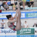 Federica Capra (MR Sport) campionessa italia di tuffi Master da un metro (282 punti)