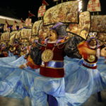 Una delle numerose coreografie andate in scena a Rio Una delle numerose coreografie andate in scena a Rio