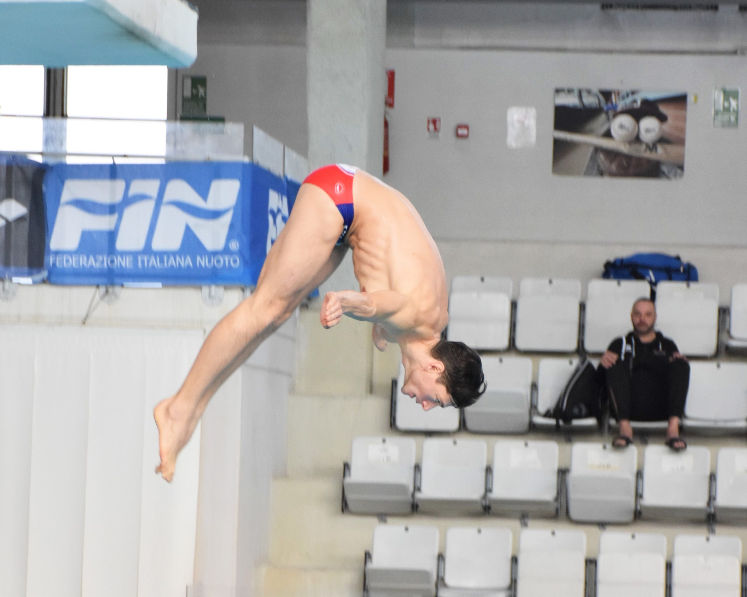 Vanja Giacani (MR Sport) in allenamento