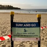 "Surf&Go", lo slogan a Bondi Beach: non restare troppo in acqua e dare la possibilità a tutti di tuffarsi!