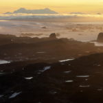 Vista generale dell'Isola di Re Giorgio, a gennaio 2020 non ha mai nevicato