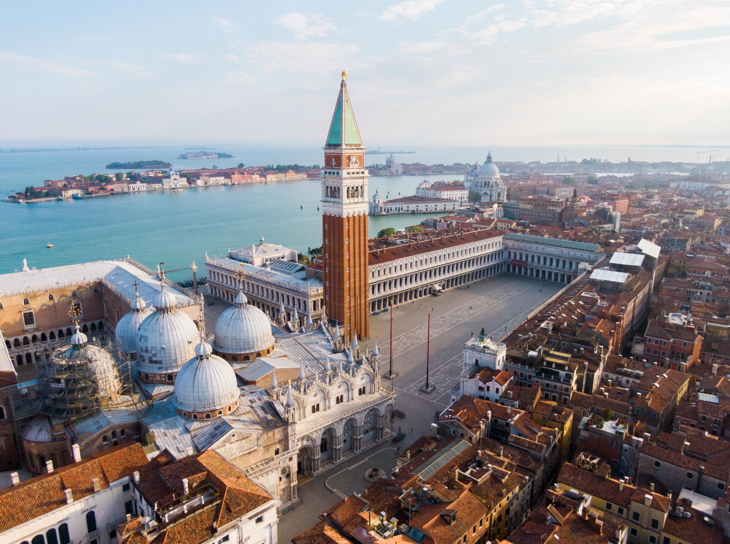 Piazza San Marco vista dall'alto