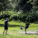 Si torna a praticare sport all'aperto a Villa Borghese