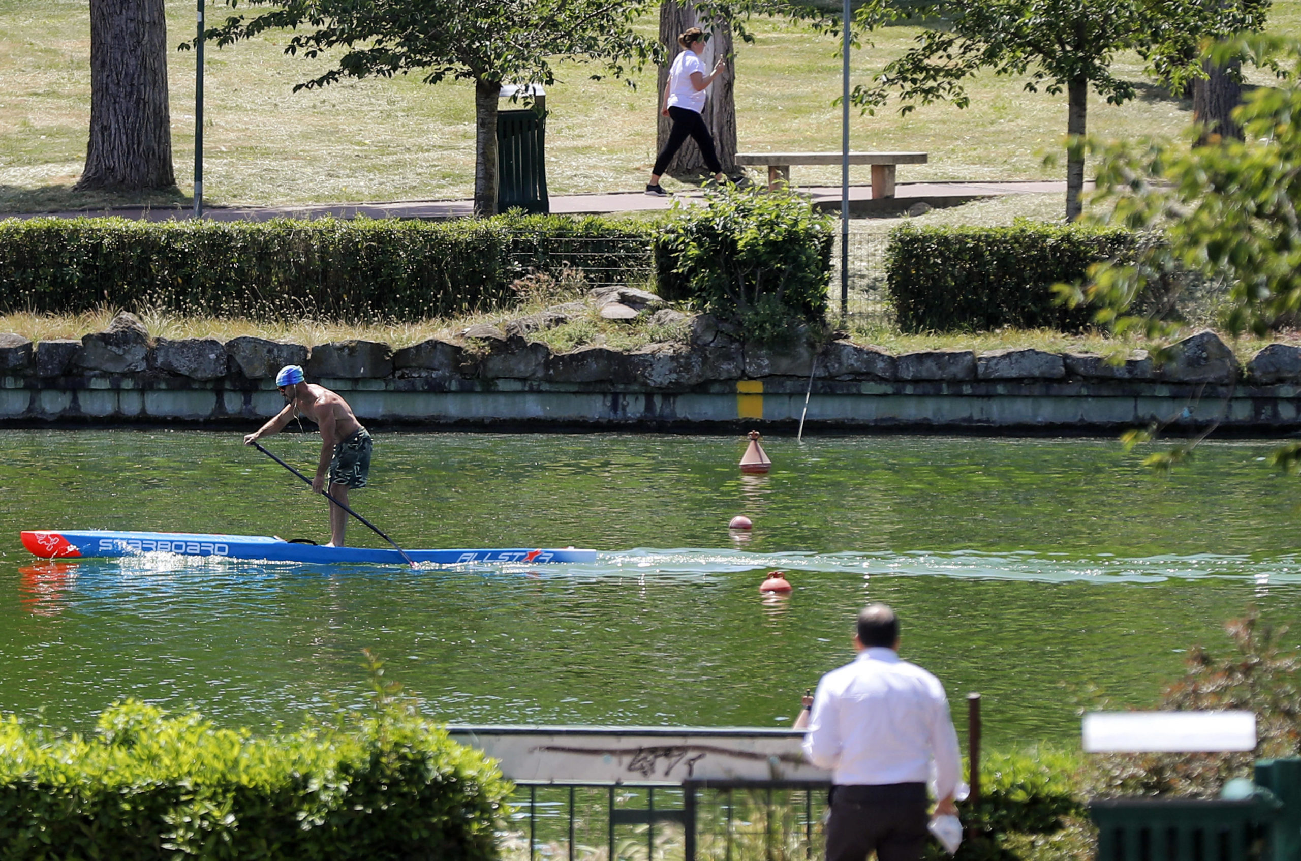 Tornano gli sport individuali in acqua all'Eur