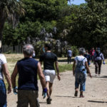 Consistente l'afflusso in Villa Doria Pamphilj. Da qui le preoccupazioni del Comune