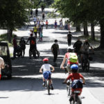 In bicicletta, a Roma