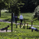 A Roma si torna a fare sport all'aperto... ma sempre in sicurezza