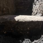 Le lastre sono state scoperte negli anni '90 in occasione della costruzione di una galleria di sottoservizi