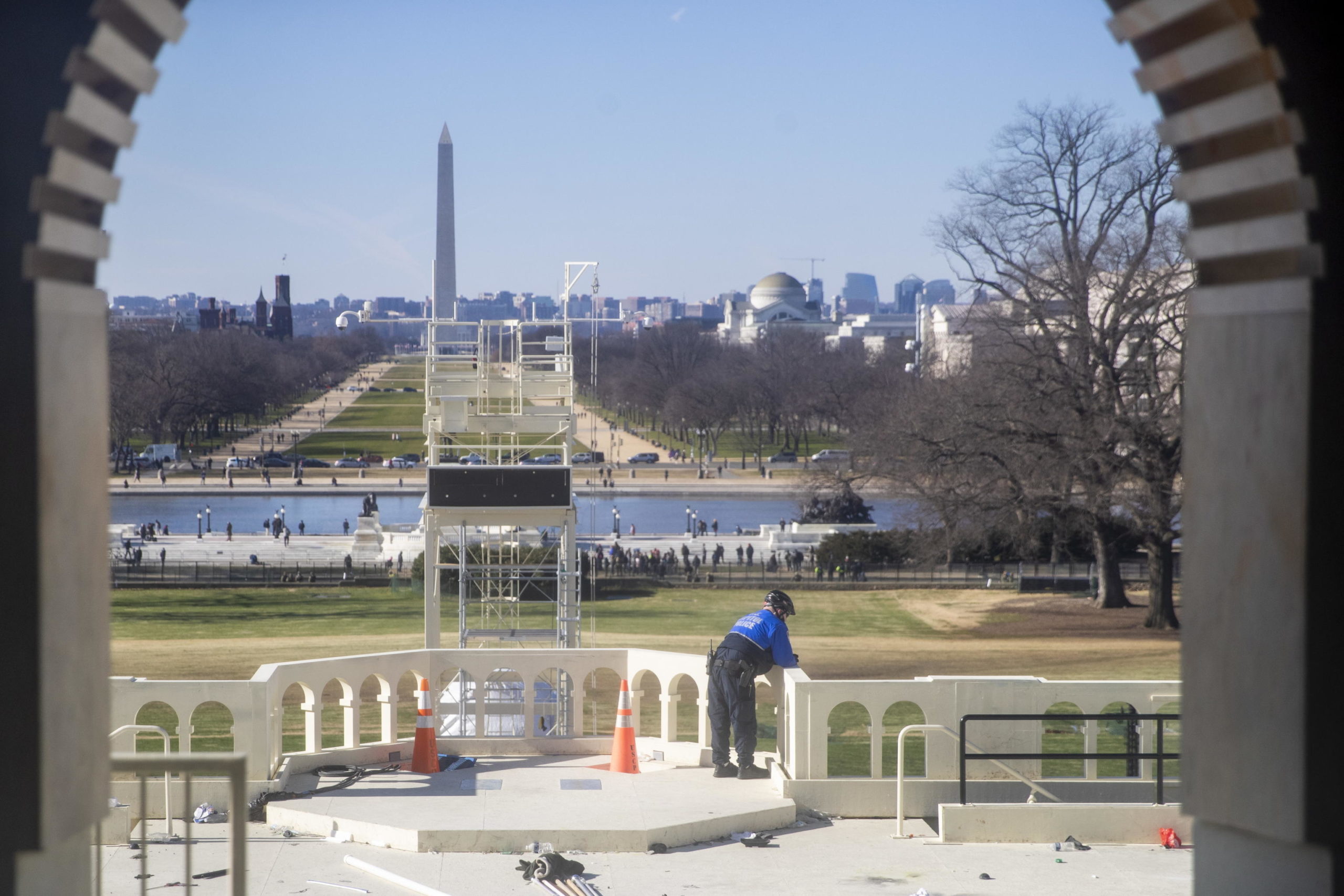 La calma dopo due giorni dall'attacco alla democrazia