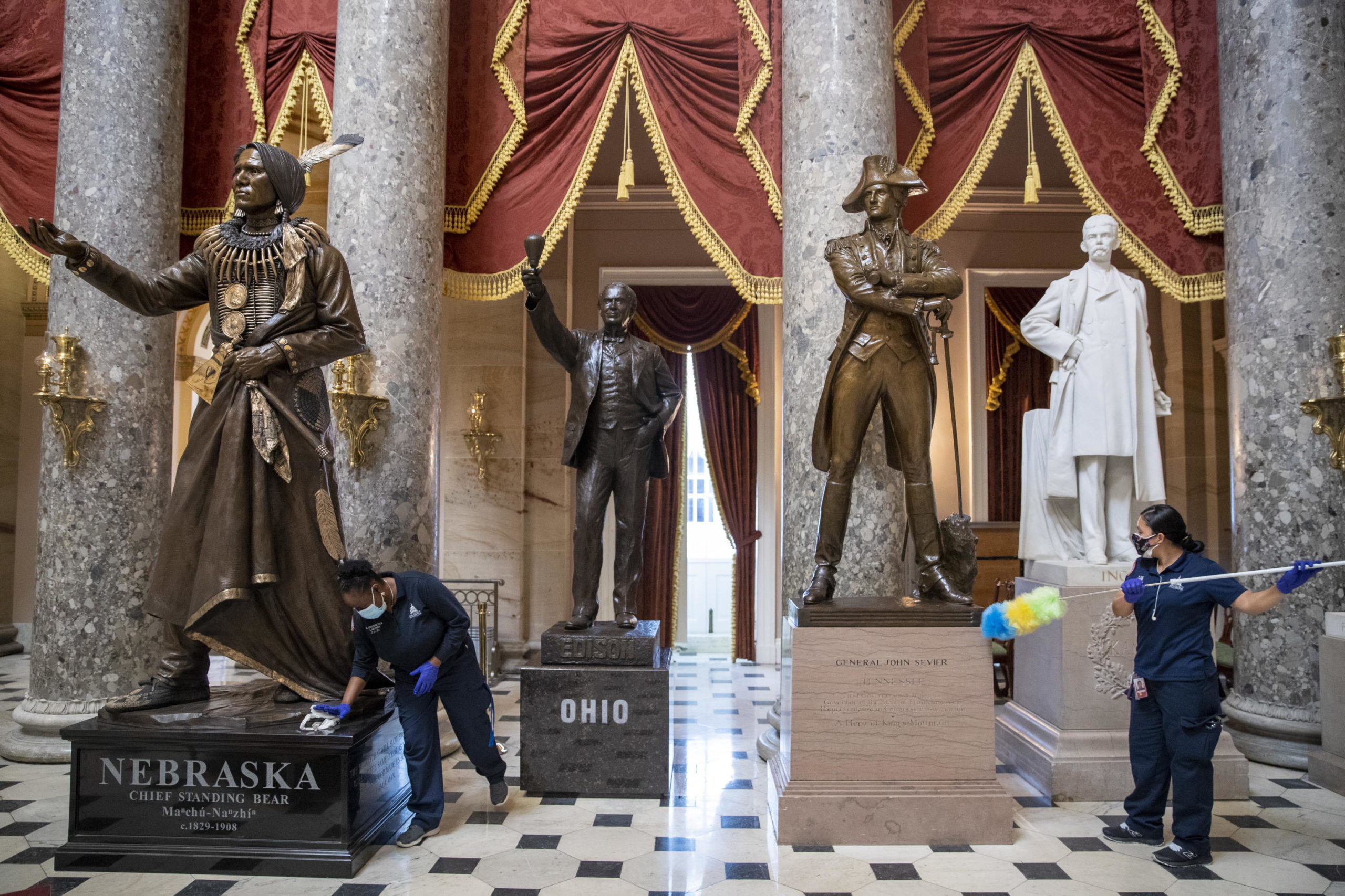 Pulizie e restaurazioni ai beni danneggiati