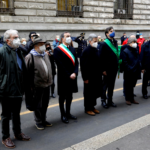Il sindaco di Milano Giuseppe Sala all'iniziativa per la Giornata della Memoria