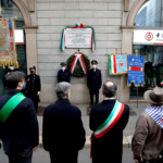 La cerimonia all'ex Hotel Regina di Milano La cerimonia all'ex Hotel Regina di Milano