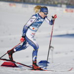 La svedese Jonna Sundling gareggia per il "classic style"