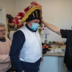 La prova del famoso cappello di Napoleone, il "Petit chapeau"