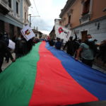 Il lungo corteo condotto dai gruppi socialisti Il lungo corteo condotto dai gruppi socialisti