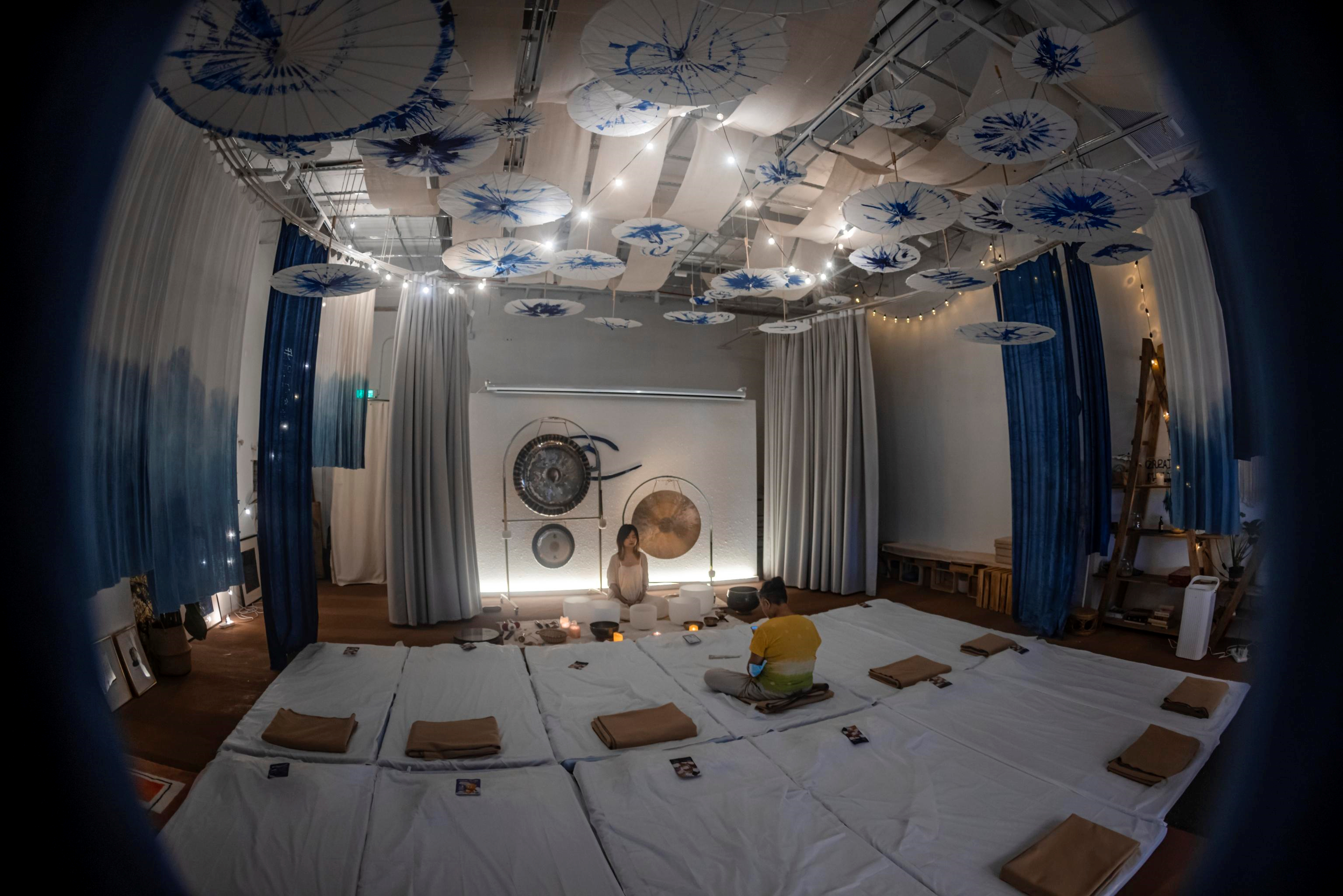 Panoramica della stanza della meditazione