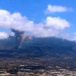 Panoramica dell'isola di La Palma dove è avvenuta l'eruzione