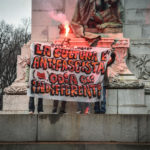 La rivendicazione della cultura antifascista da parte degli studenti manifestanti a Milano