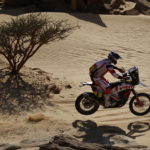 Aaron Mare impegnato nella Dakar 2022