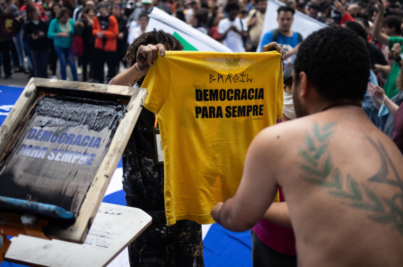 manifestazioni presidente Lula
