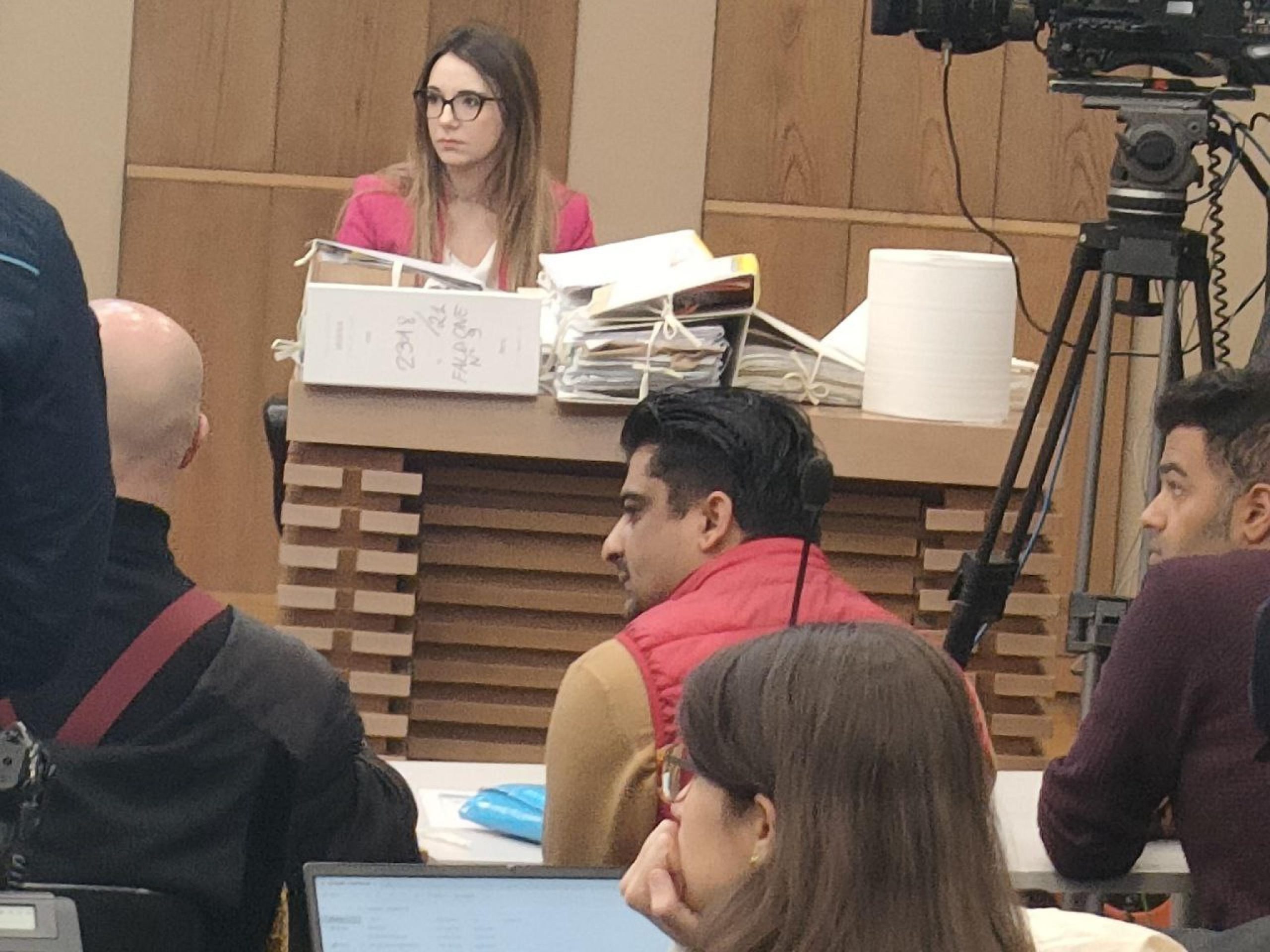 Danish Hasnain, zio di Saman Abbas, in Tribunale a Reggio Emilia per il processo