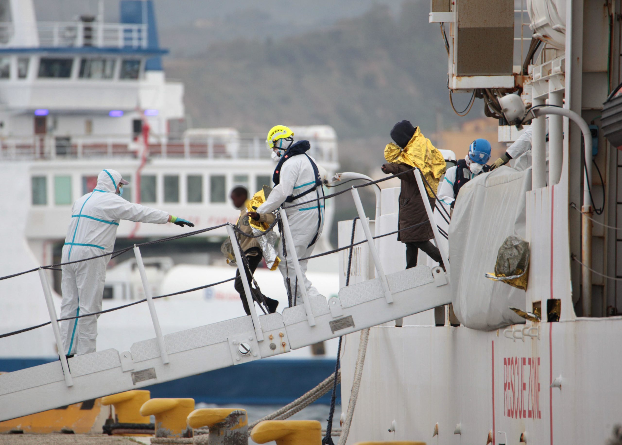 I bambini a Bordo della nave sono 30