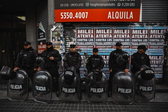 Pattuglia di guarda a Buenos Aires