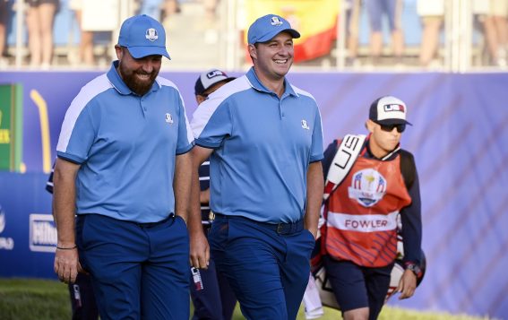 Shane Lowry e Sepp Straka, golfisti del Team Europe