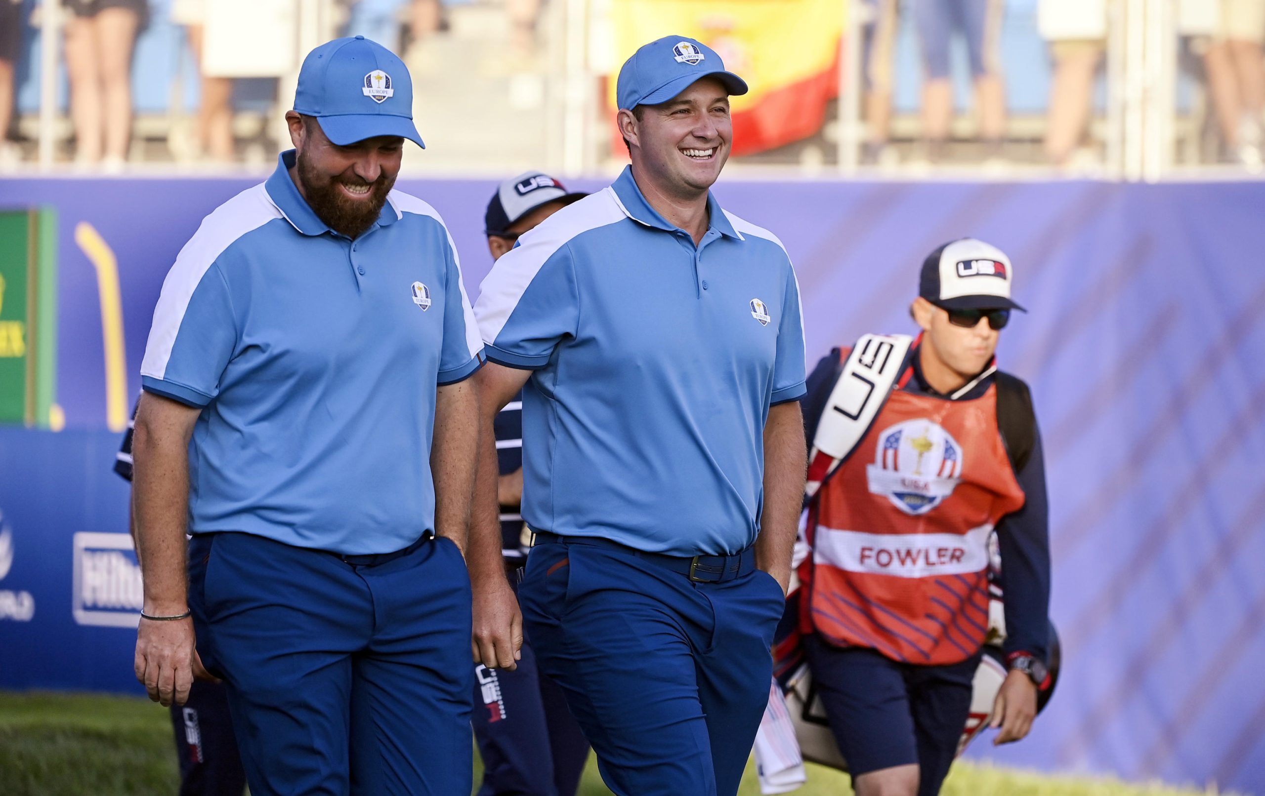 Shane Lowry e Sepp Straka, golfisti del Team Europe