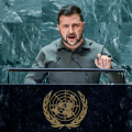 L'intervento del presidente ucraino Zelensky all'Assemblea Onu