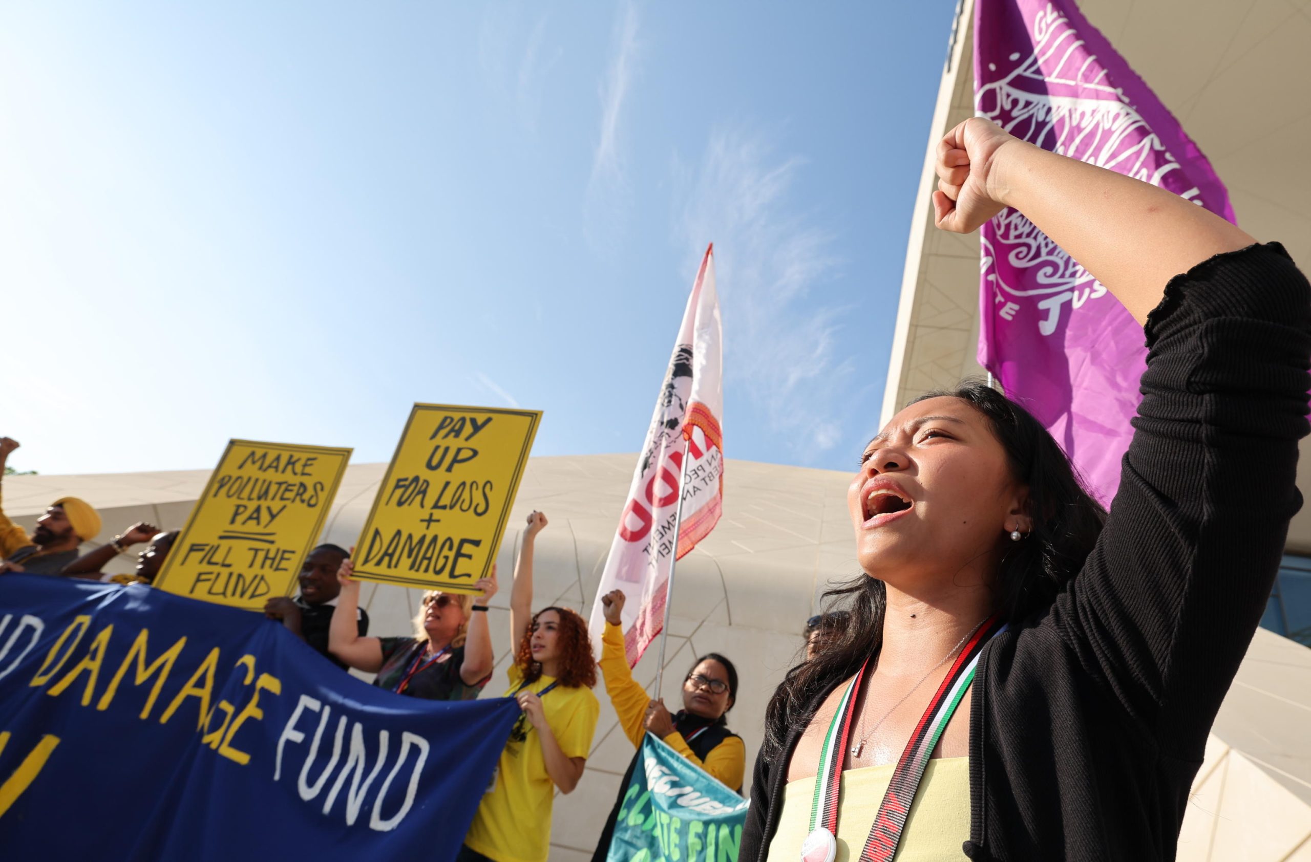 Al centro della contestazione dei manifestanti i pochi sforzi dei leader mondiali per l'ambiente