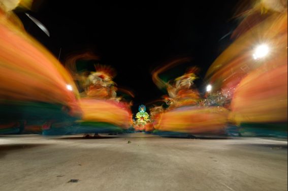 Alcune danze della scuola di samba Academicos do Salgueiro