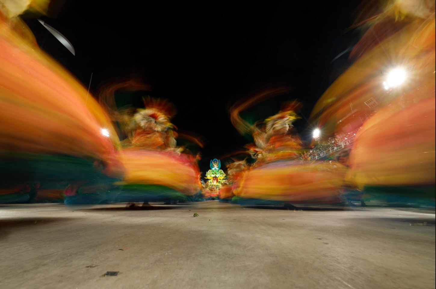 Alcune danze della scuola di samba Academicos do Salgueiro