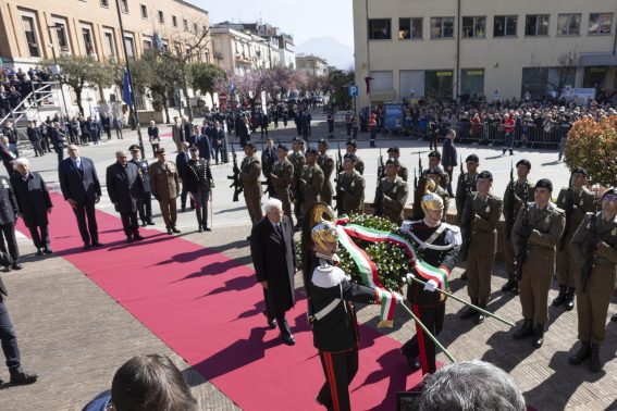 Mattarella a Cassino