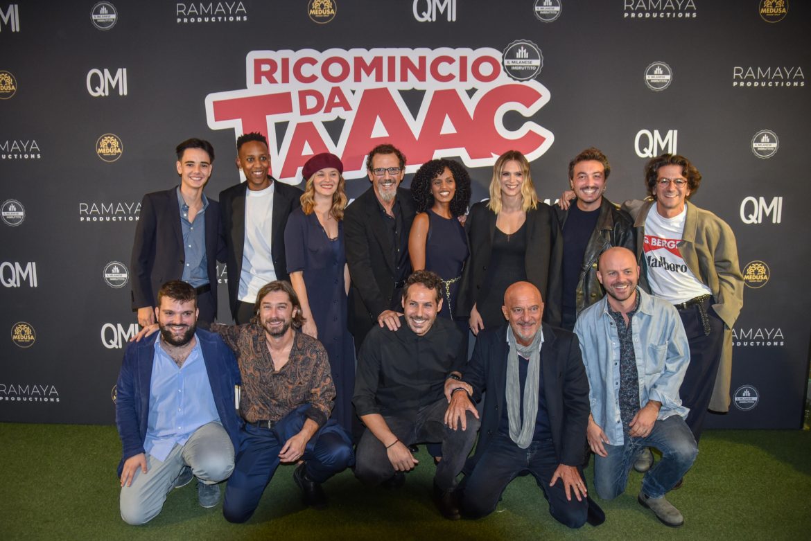 Red carpet del film ‘Ricomincio da taaac’ all’Anteo Palazzo del Cinema Milanese Imbruttito