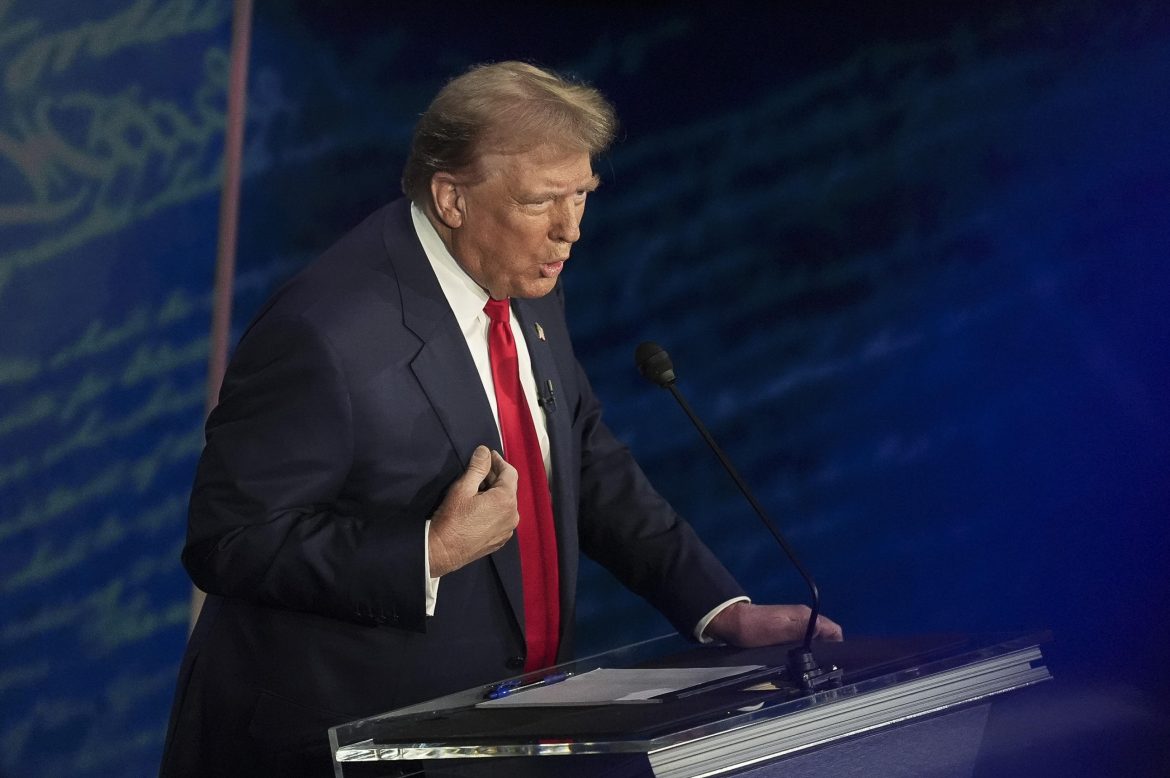 Presidential Debate Between Donald Trump and Vice President Kamala Harris