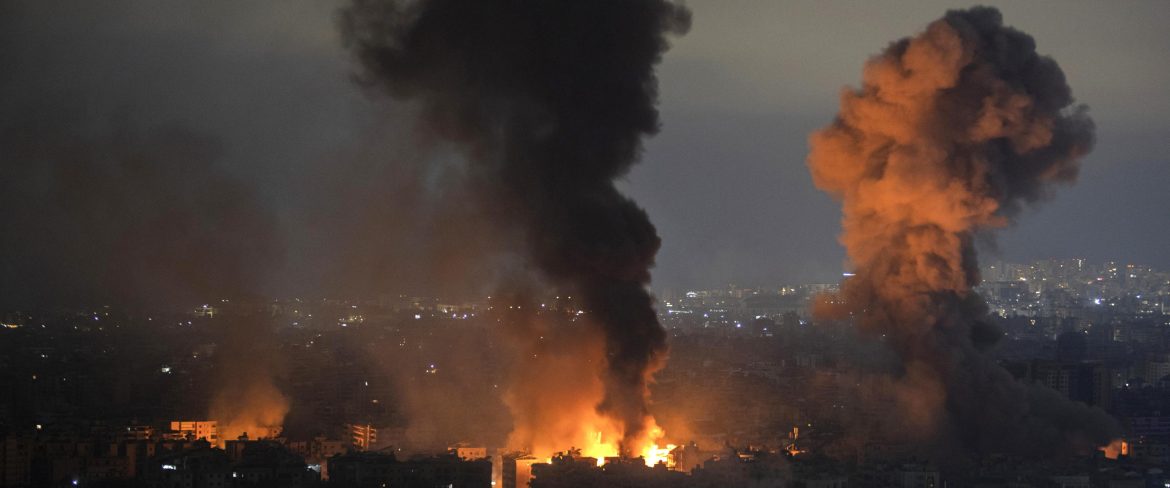 Israeli airstrikes hit southern Beirut suburb