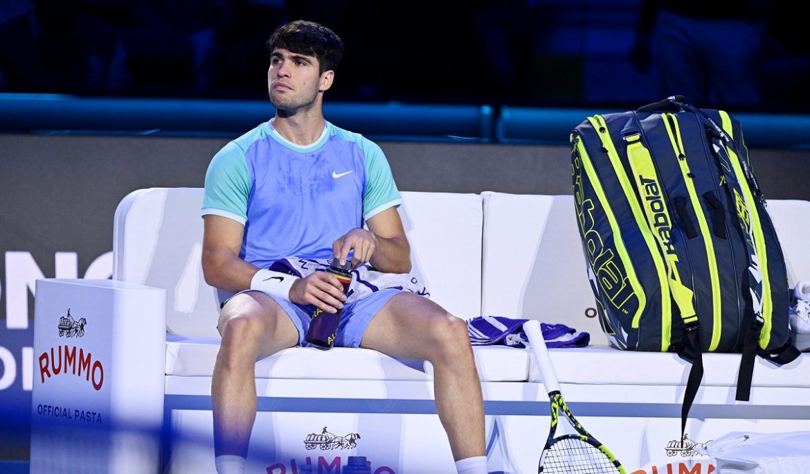 Atp Finals di Torino: Carlos Alcaraz Atp Finals di Torino: Carlos Alcaraz