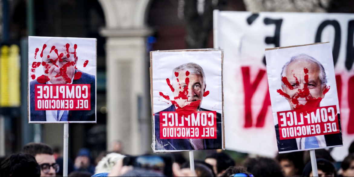 Cartelli Piantedosi Tajani Crosetto