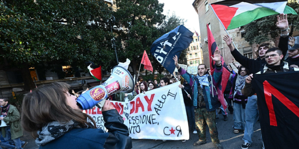 Foto bandiera palestinese