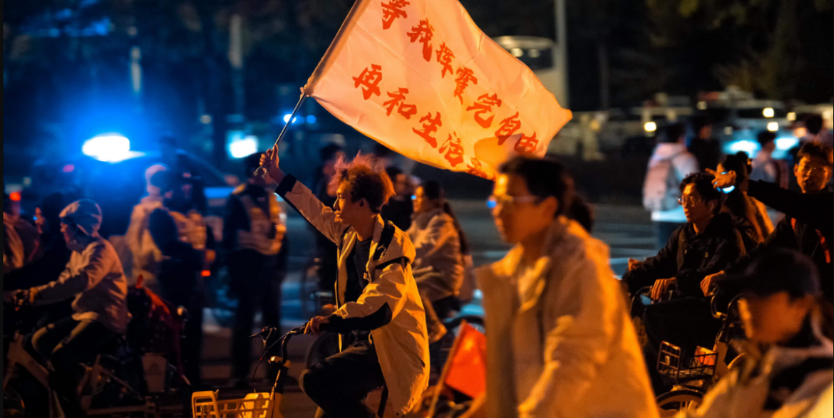 Fotogallery 13 novembre Flashmob in Cina