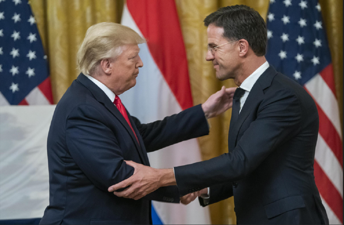 Trump Rutte Trump