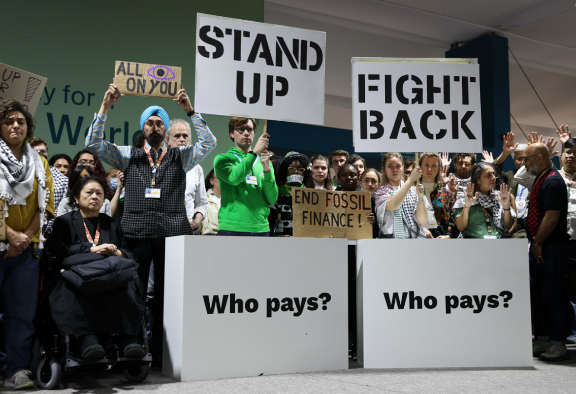 Proteste Cop29